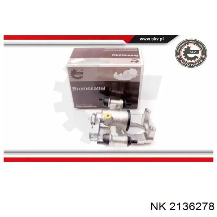 Pinza de freno trasera derecha NK 2136278 precio, desde 6,66 EUR