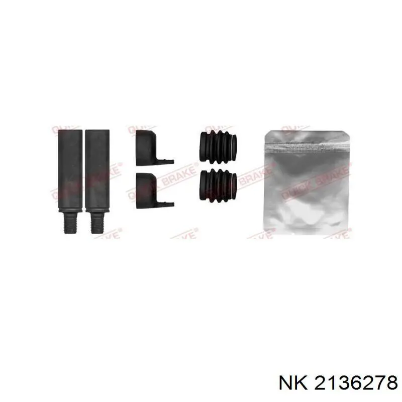 2136278 NK Pinza de freno trasera derecha