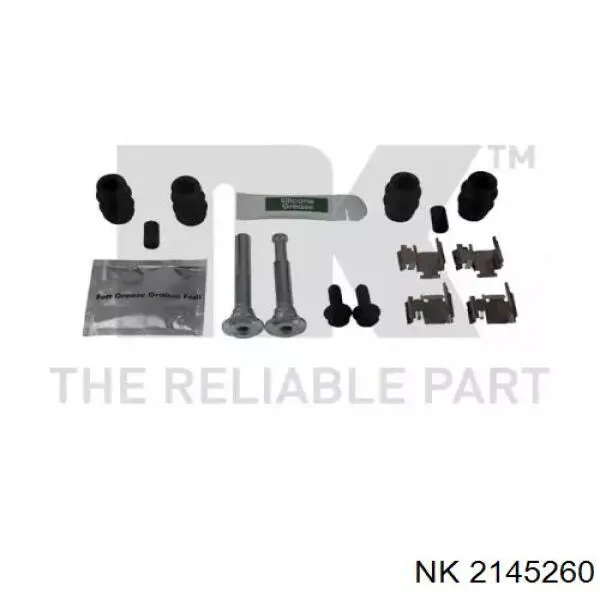 Pinza de freno trasera derecha NK 2145260 precio, desde 61,62 EUR