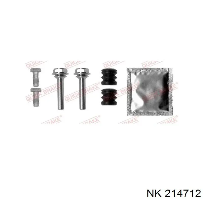 Pinza de freno delantera derecha 214712 NK