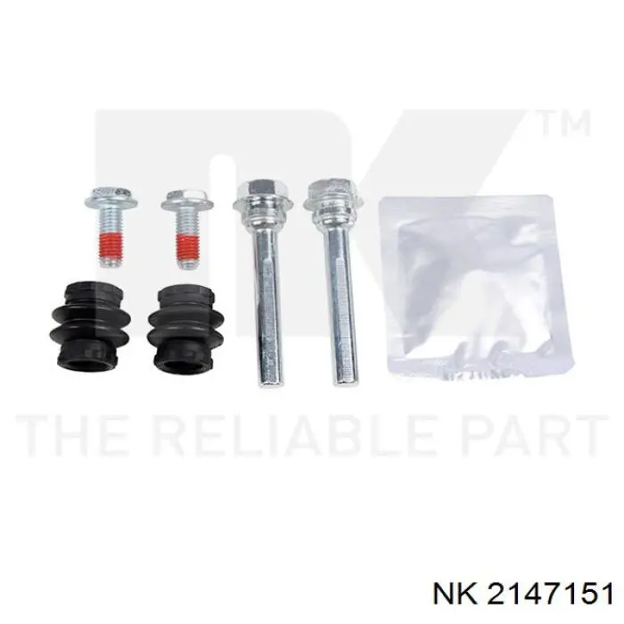 Pinza de freno trasera izquierda NK 2147151 precio, desde 6,66 EUR