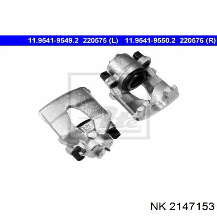 Pinza de freno delantera izquierda NK 2147153 precio, desde 29,68 EUR