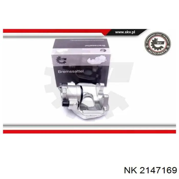 Pinza de freno delantera izquierda YM212B119DA Ford