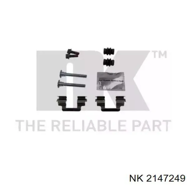 Pinza de freno trasera izquierda NK 2147249