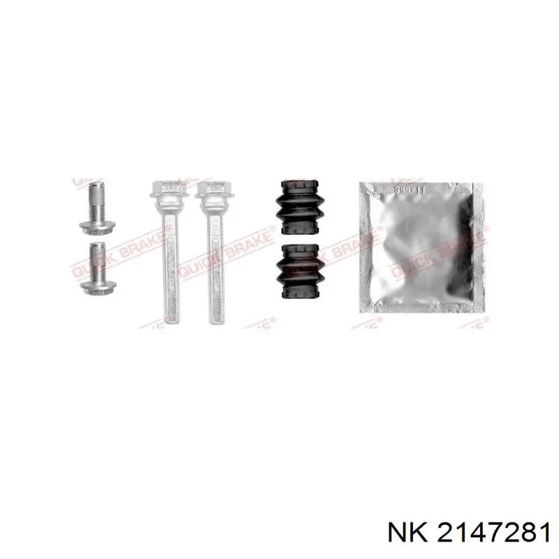 Comprar 2147281 NK Pinza de freno trasera izquierda
