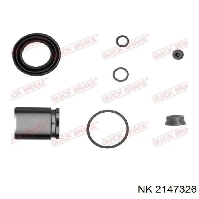2147326 NK Pinza de freno trasera derecha