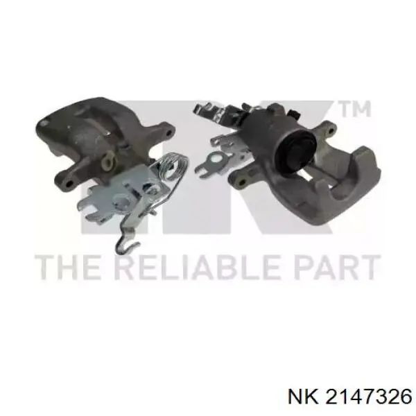 Pinza de freno trasera derecha NK 2147326 precio, desde 86,89 EUR