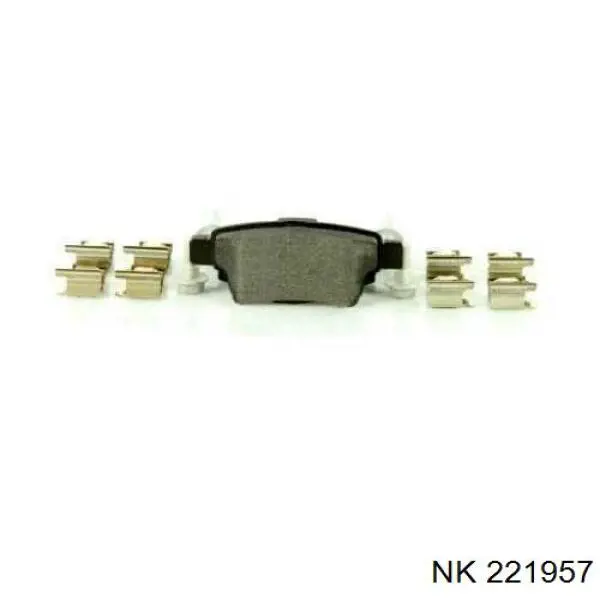 Pastillas traseras de freno NK 221957 precio, desde 21,66 EUR