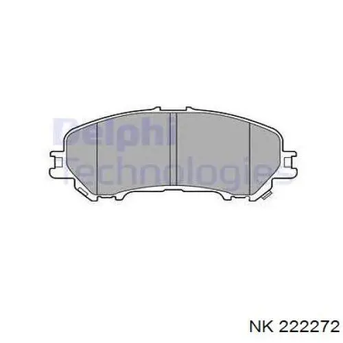 Pastillas de freno delanteras Nissan Qashqai 2 J11