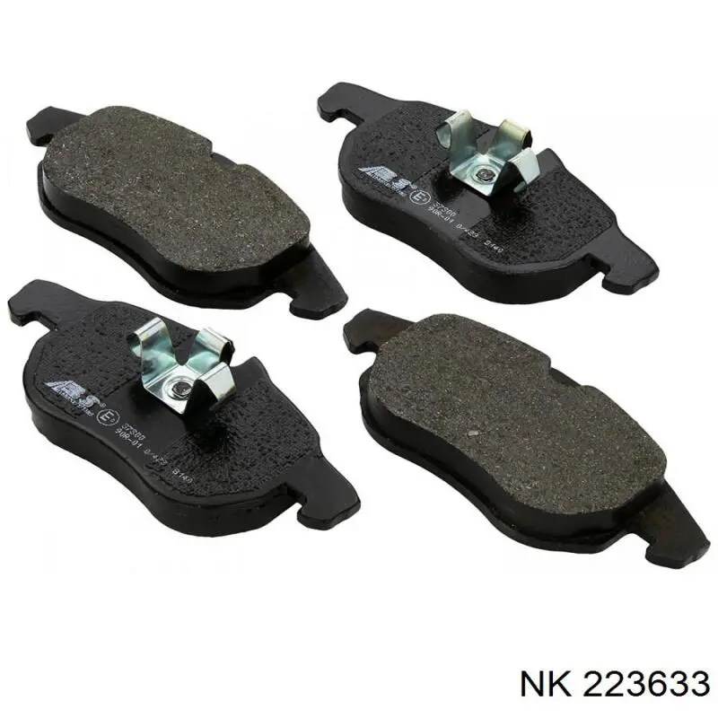 Pastillas de freno delanteras Opel Corsa X12