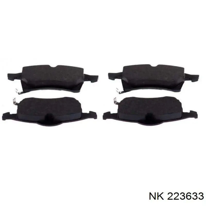 Pastillas de freno delanteras Opel Corsa X12