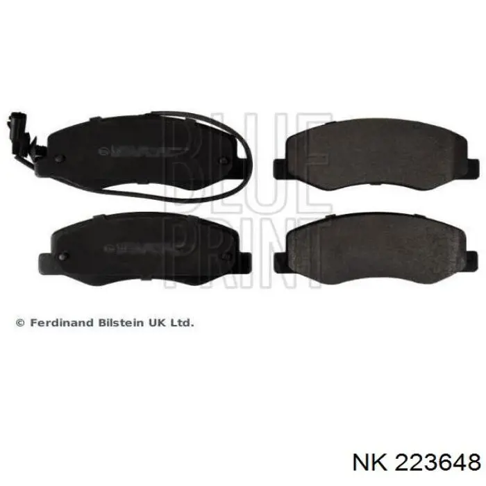 Pastillas traseras de freno NK 223648 precio, desde 28,13 EUR