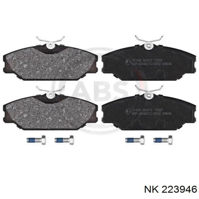 Pastillas de freno delanteras Renault Laguna 1 B56, 556