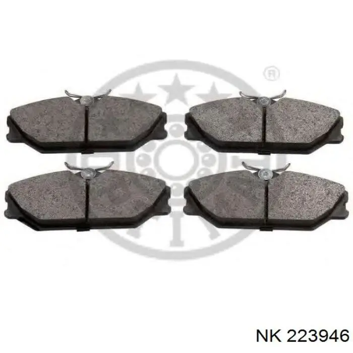 Pastillas de freno delanteras Renault Laguna 1 B56, 556