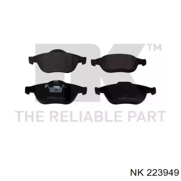 Pastillas de freno delanteras Renault Espace 4 JK0