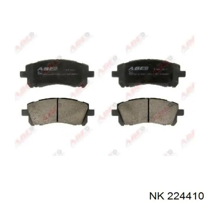 Pastillas de freno delanteras Subaru Legacy 3 BE, BH