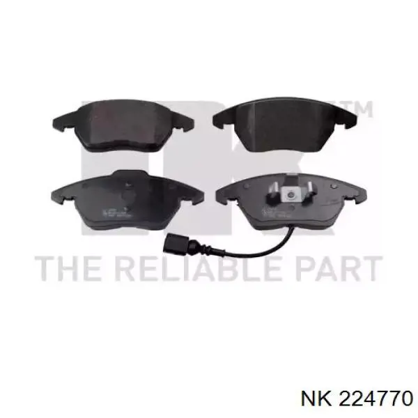 Pastillas de freno delanteras Seat Leon 2 1P1