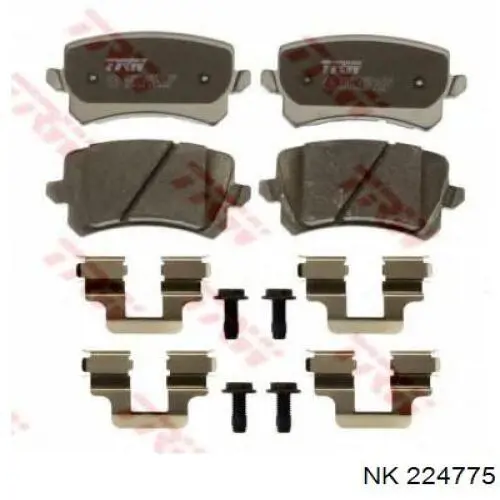 Comprar 224775 NK Pastillas de freno traseras