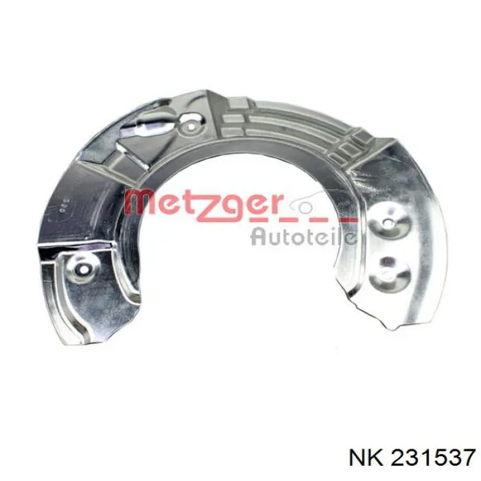 Protector del disco de freno delantero izquierdo 11289 ABS