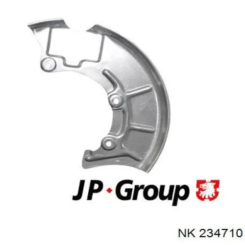 1J0615311 VAG Protector del disco de freno delantero izquierdo