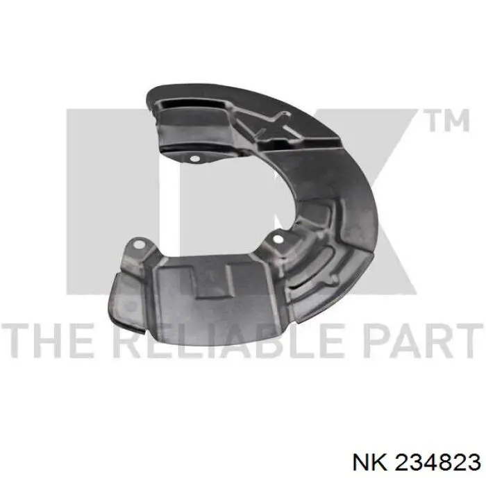 Chapa protectora contra salpicaduras, disco de freno delantero izquierdo para Volvo S80 (AS, AR)