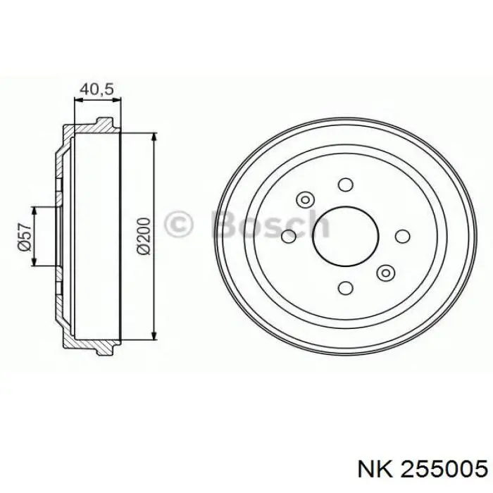Comprar TAW07C Japan Parts Tambor de freno trasero