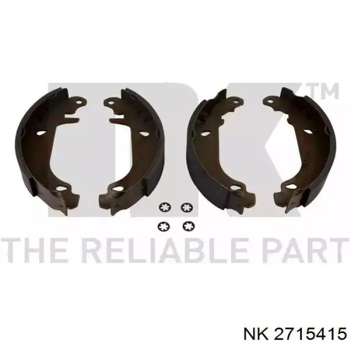 Juego de zapatas de frenos, freno de estacionamiento BMW 5 E28