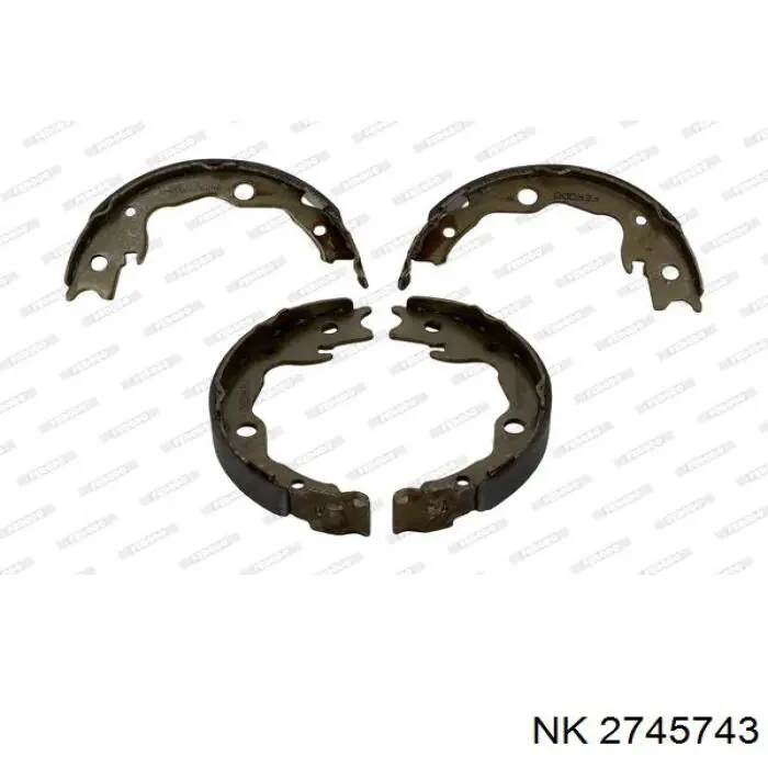 Juego de zapatas de frenos, freno de estacionamiento Nissan Tiida C11X