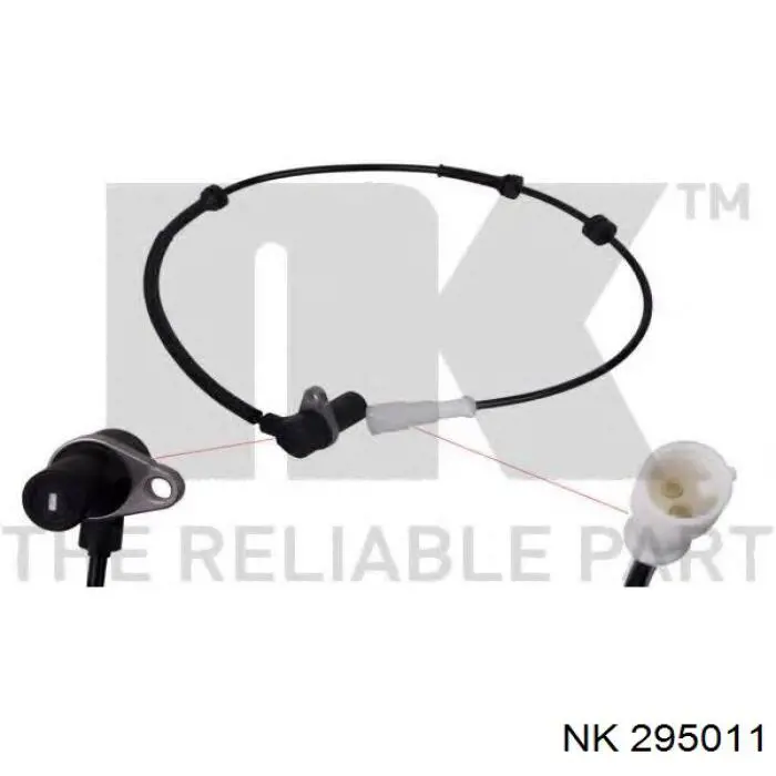 295011 NK sensor abs delantero derecho