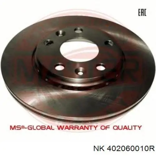 Freno de disco delantero Renault DUSTER 2 HM