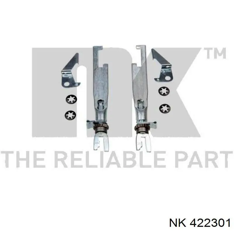 7618935 Fiat/Alfa/Lancia Kit de reparación del mecanismo de ajuste automático de zapatas de freno