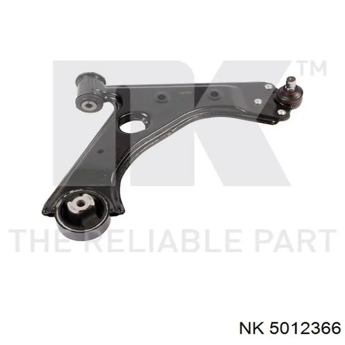 5012366 NK barra oscilante, suspensión de ruedas delantera, inferior derecha