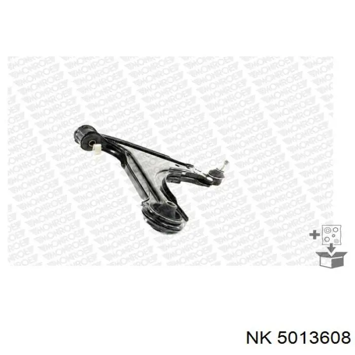5013608 NK barra oscilante, suspensión de ruedas delantera, inferior derecha