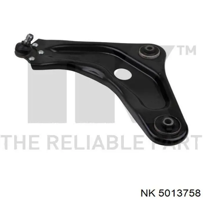 Brazo inferior derecho de la suspensión delantera 1682732180 Peugeot/Citroen