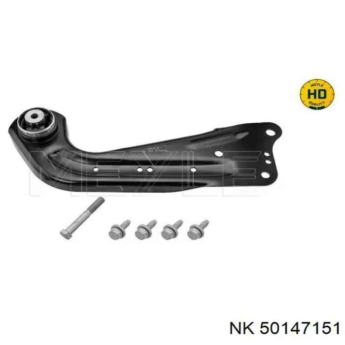 5QM505223 VAG Brazo longitudinal inferior izquierdo de la suspensión trasera