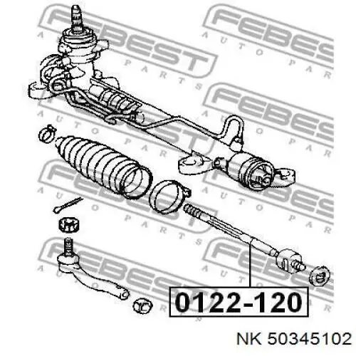 Barra de acoplamiento Toyota Corolla E12