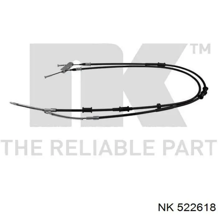 522618 NK fuelle, árbol de transmisión delantero exterior