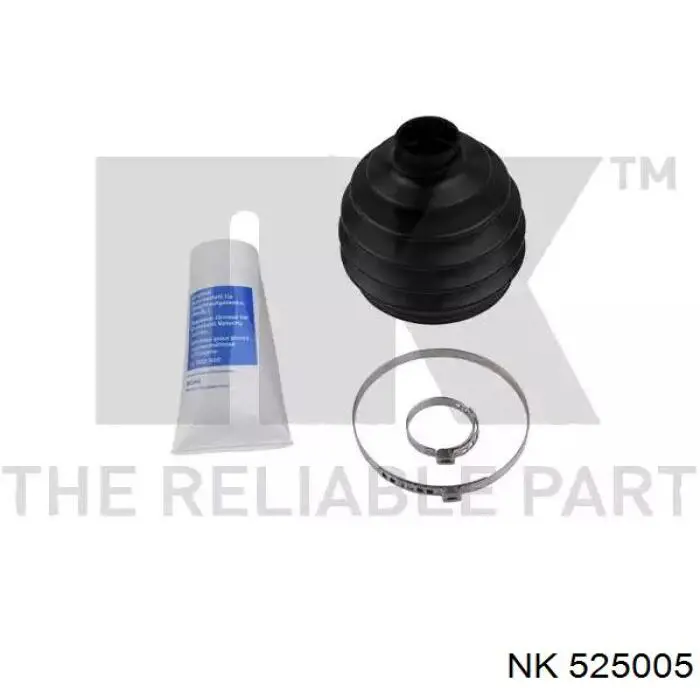 Fuelle, palier delantero exterior NK 525005 precio, desde 14,30 EUR