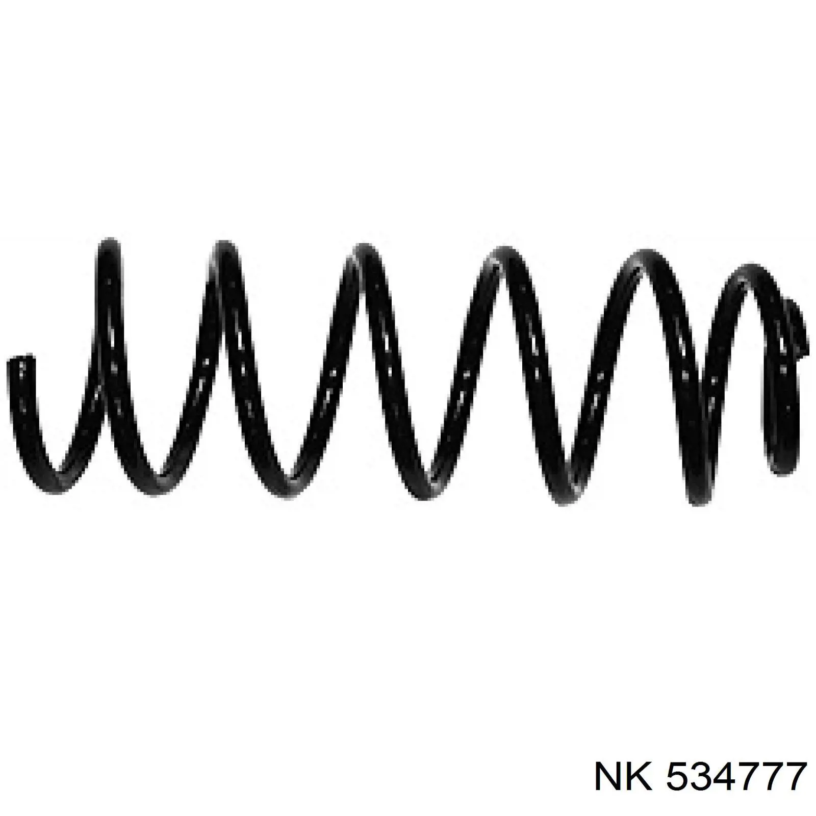 534777 NK muelle de suspensión eje delantero