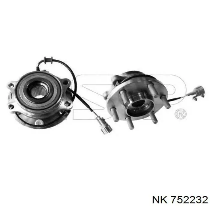 Buje de rueda NK 752232