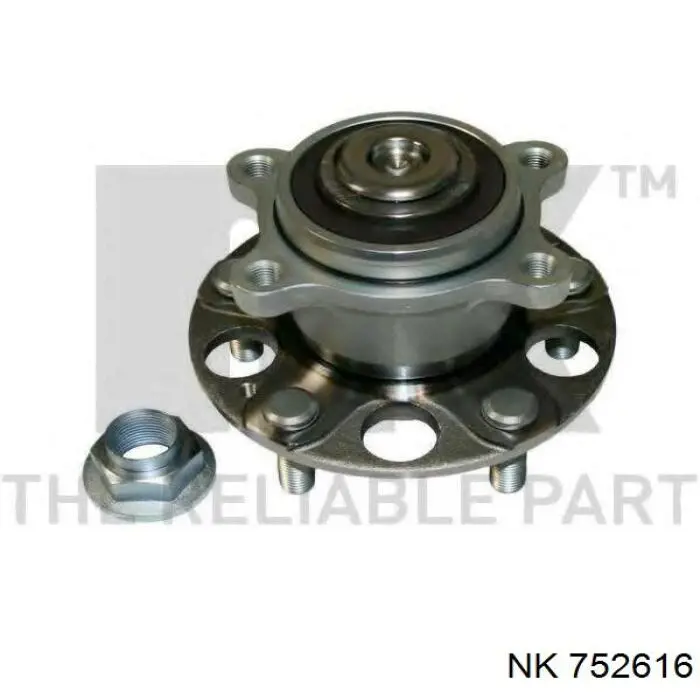Cojinete de rueda delantero NK 752616 precio, desde 32,35 EUR