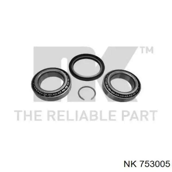 Cojinete de rueda delantero NK 753005 precio, desde 25,84 EUR