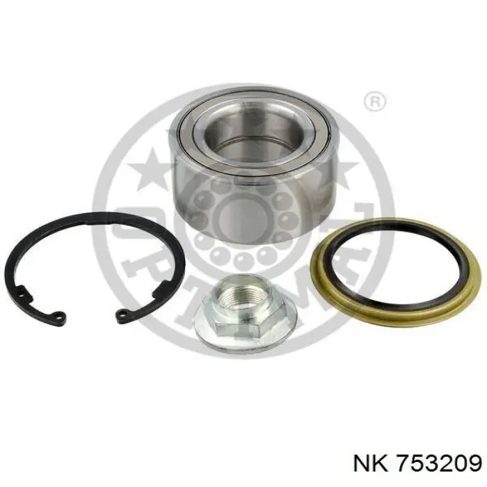 Cojinete de rueda delantero NK 753209 precio, desde 22,10 EUR