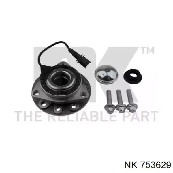 Buje de rueda delantero 753629 NK