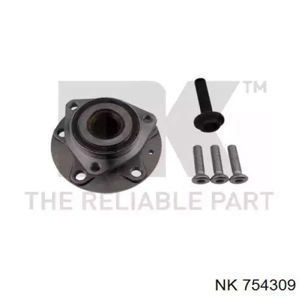 Buje de rueda delantero 754309 NK