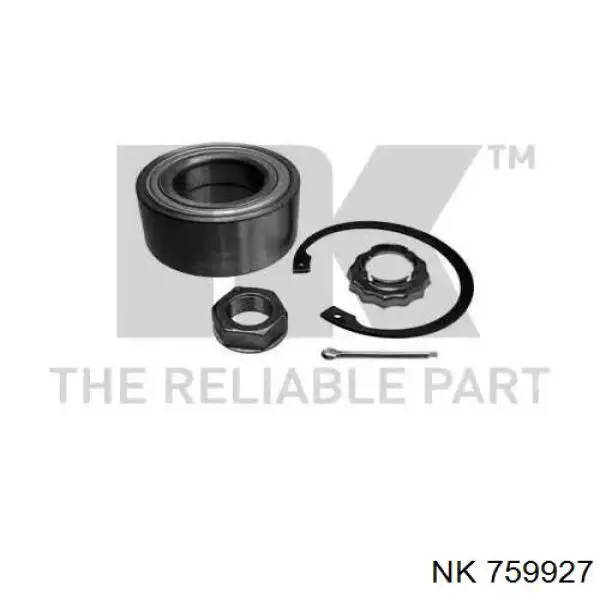 Cojinete de rueda delantero NK 759927 precio, desde 31,54 EUR