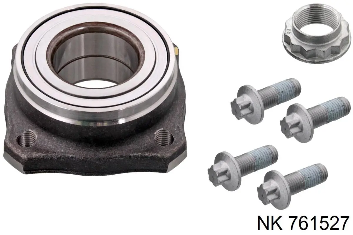 Cubo de rueda trasero 102831 Febi