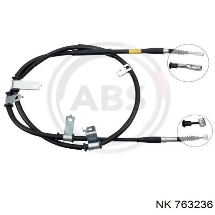 Comprar 763236 NK Cubo de rueda, Eje trasero