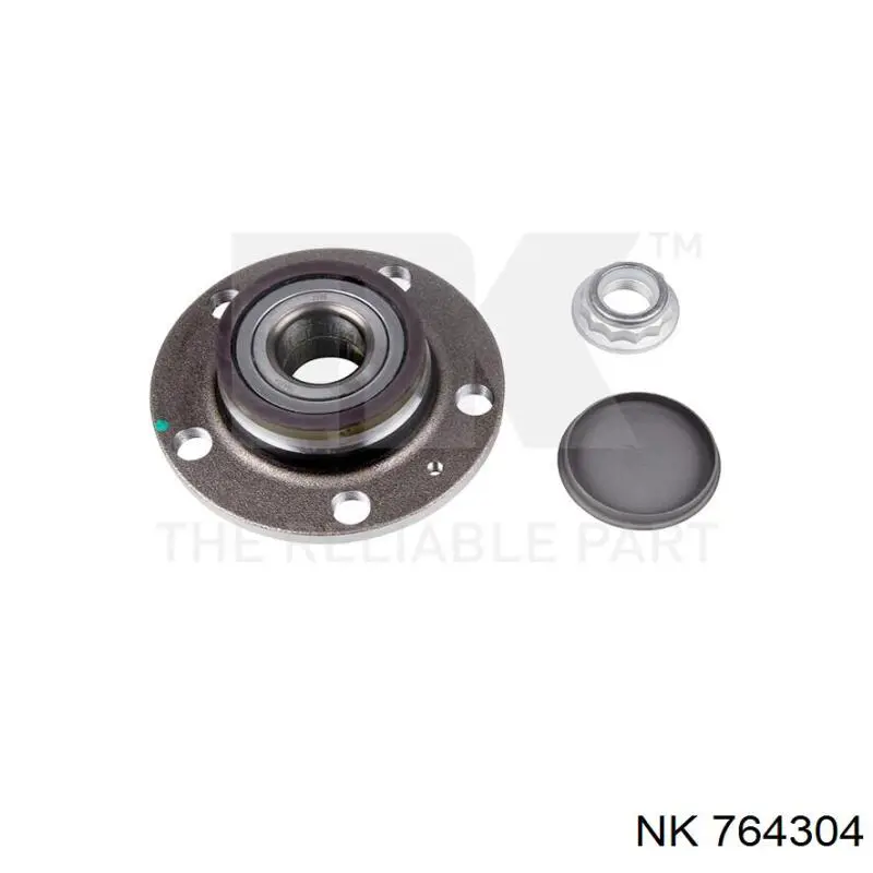 Comprar 764304 NK Cubo de rueda, Eje trasero