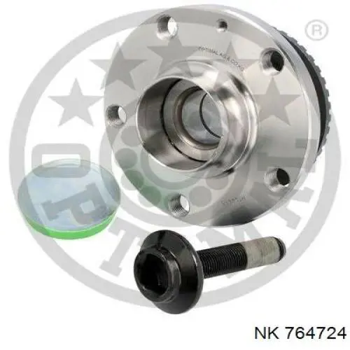 764724 NK Buje de rueda trasero
